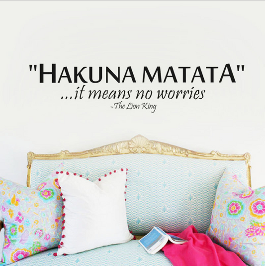 Wall Stickers Hakuna Matata