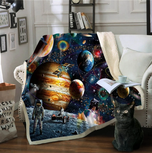 Cosy and Comfy Childs Fleece Blanket