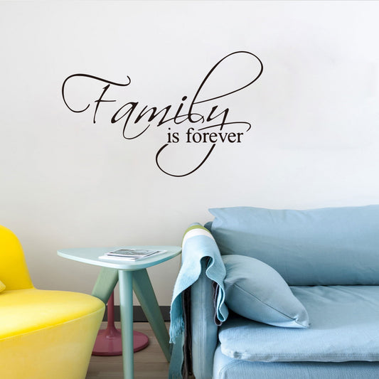 Family is Forever Wall Decals