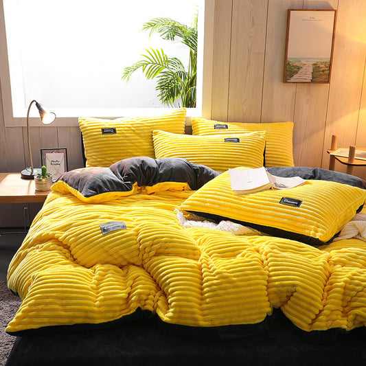 Double-sided Four-piece Oversized Bedding Very Comfortable Several To Choose From