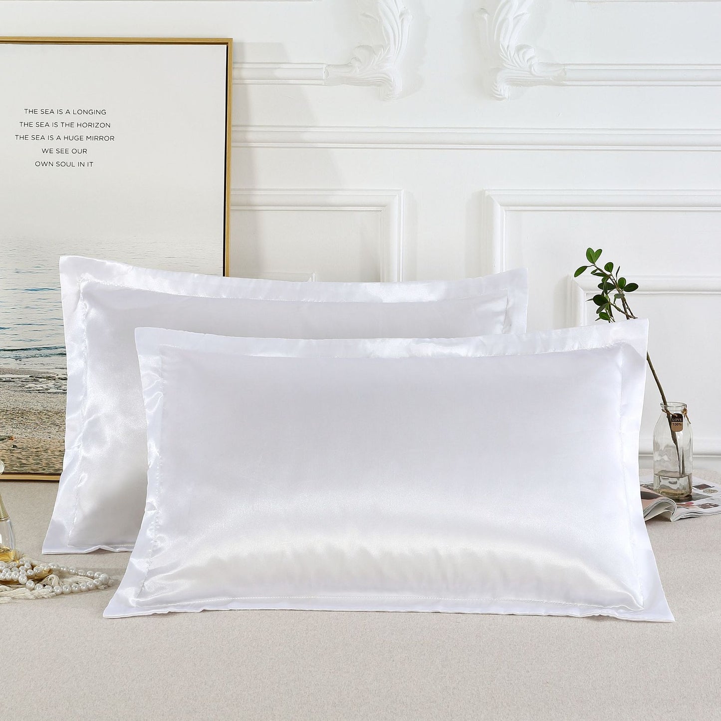 Silk Single Pillow Case, Many To Choose From, Affordable Prices