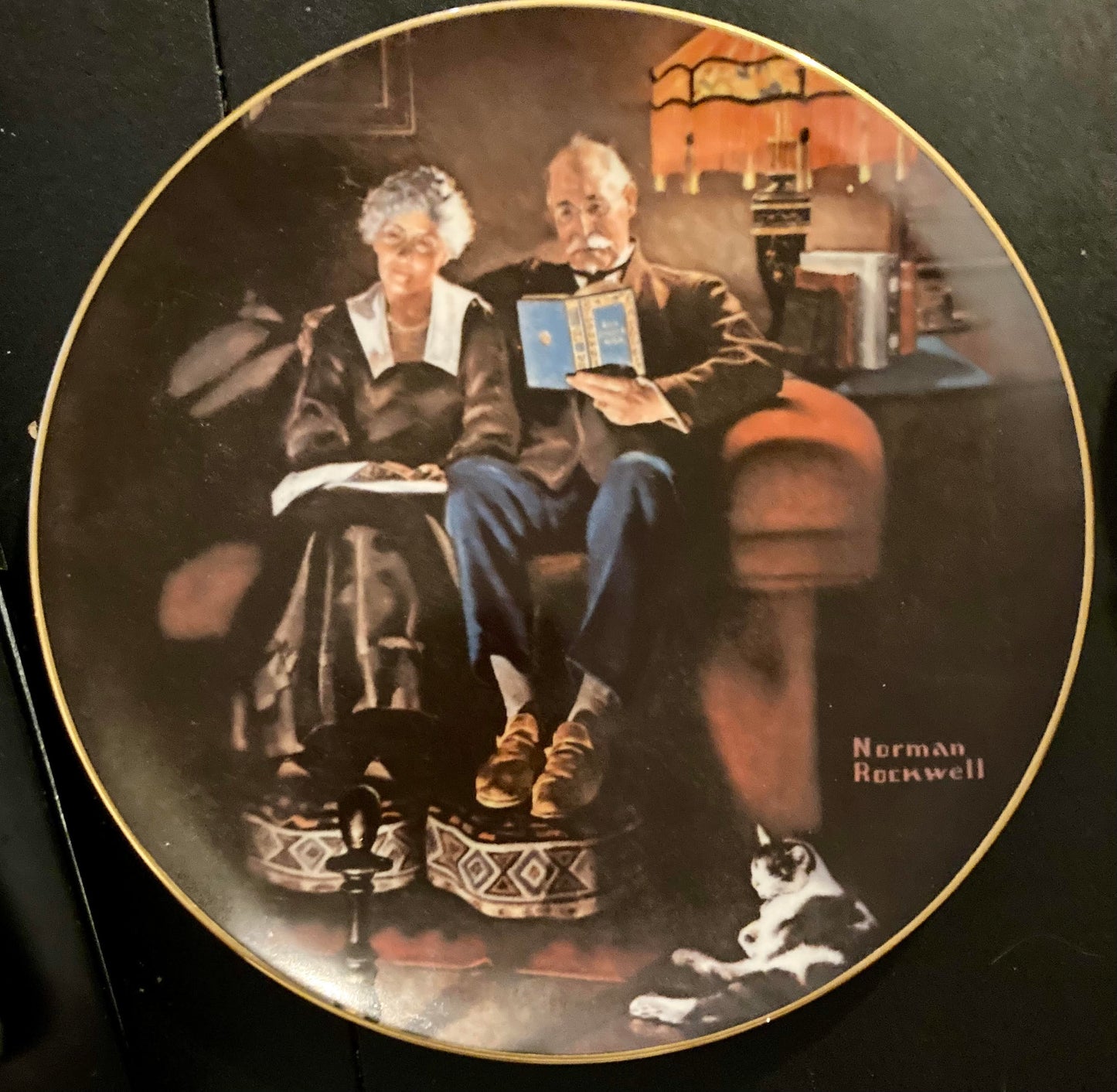 3 Norman Rockwell Collectible Plates