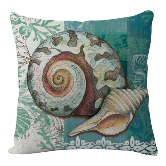 Sea Animals, Peacock and Mermaid Printed Pillow Cover Several To Choose From