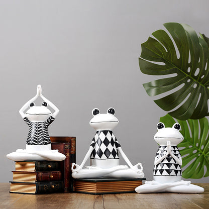 Yoga Frog Figurines, A Gift For Your Favorite Yoga Instructor?